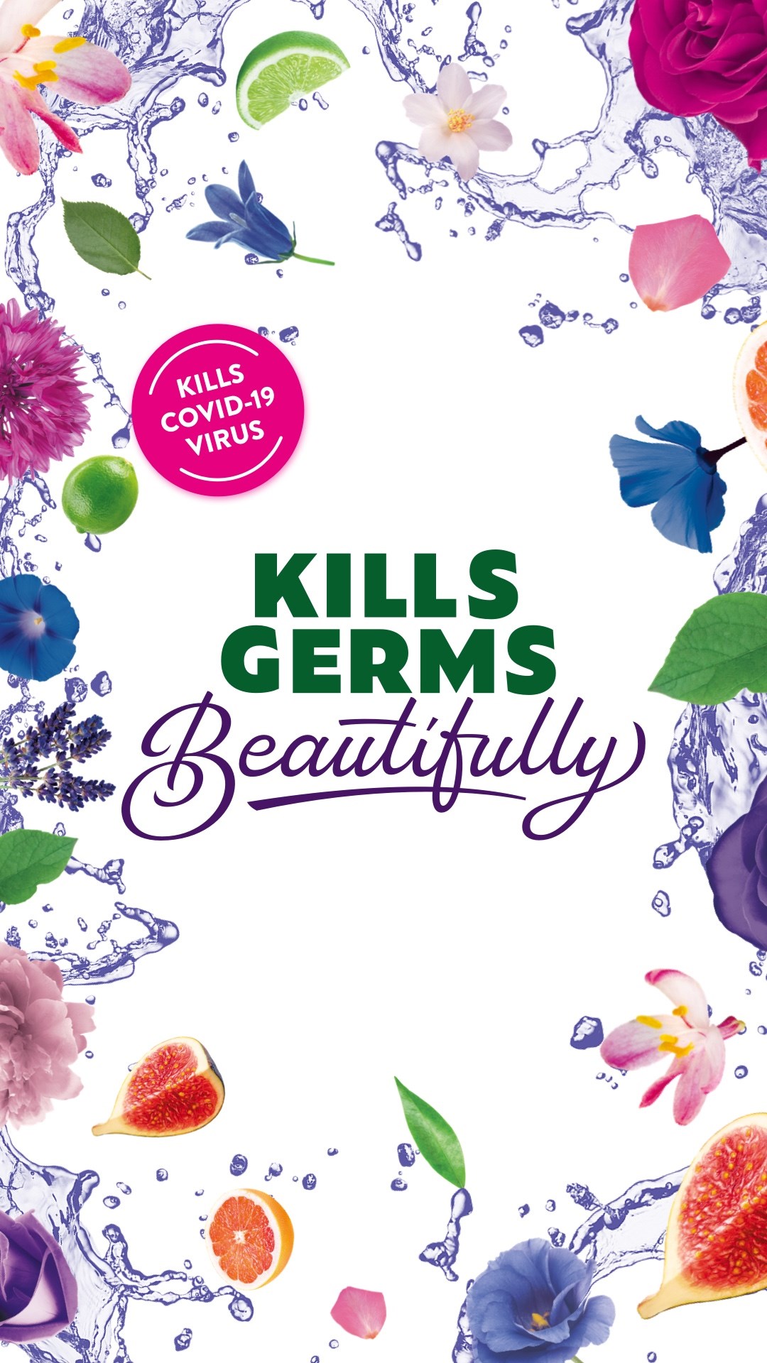 Killing Germs Beautifully since 1922 banner mobile