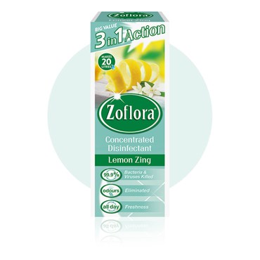 Zoflora Lemon Zing Concentrated Disinfectant