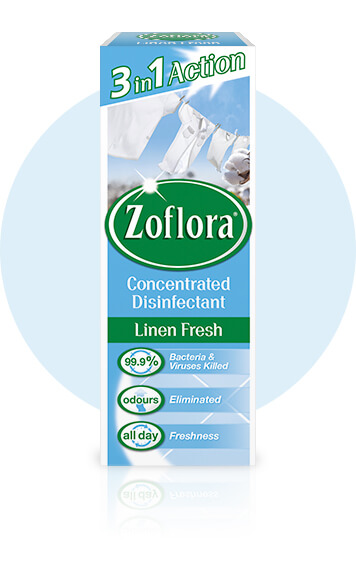 Zoflora Linen Fresh Packaging