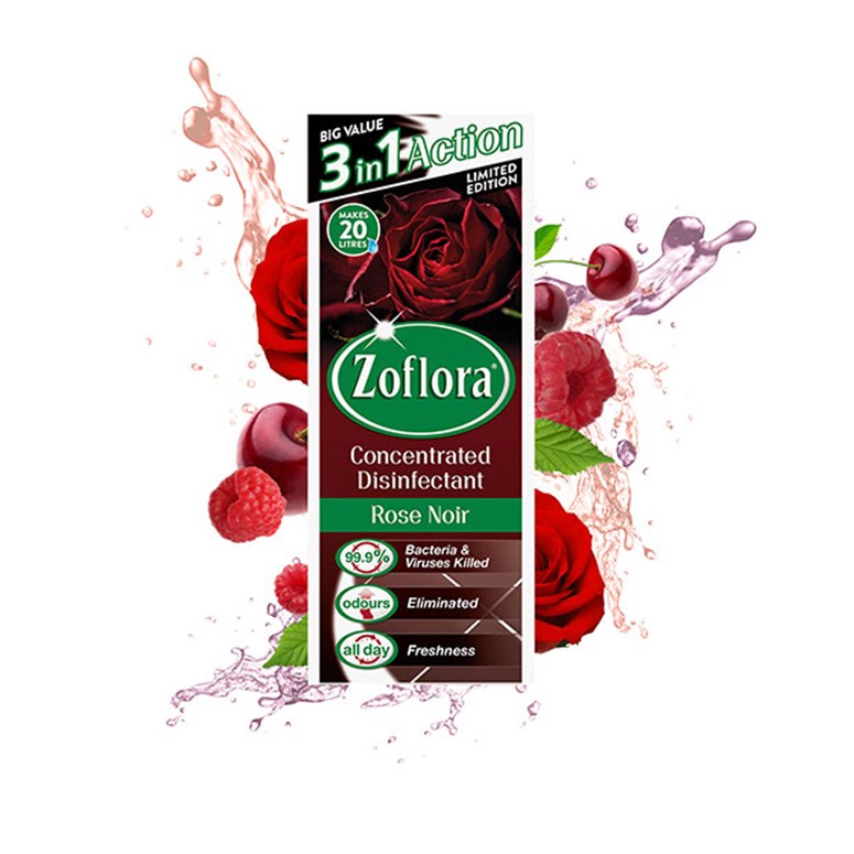 Zoflora Rose Noir fragrant multipurpose concentrated disinfectant